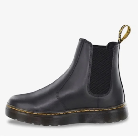 Dr. Martens Unisex Leather Chelsea Boot Black M7 / W8 - Picture 8 of 11